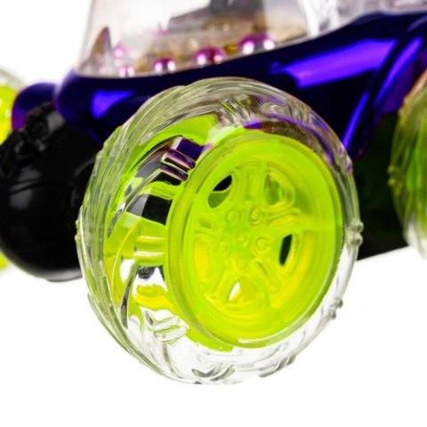 Samochód akrobata "Crazy Twister" niebieski S4695