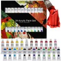 Farby akrylowe 24szt.- 12ml. Maaleo 20363