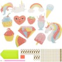 Haft diamentowy mozaika + breloczki Kruzzel 20454