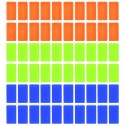 Kolejka/ lokomotywa- domino Kruzzel 20561