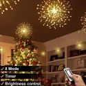 GWIAZDA DMUCHAWIEC 180 LED + PILOT BIAŁY CIEPŁY