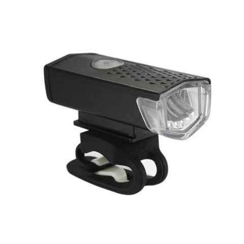 LAMPKA ROWEROWA LED PRZEDNIA OŚWIETLENIE NA ROWER USB XJ4235