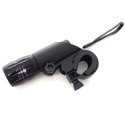 LAMPKA ROWEROWA OŚWIETLENIE ROWEROWE LED + UCHWYT XJ3861
