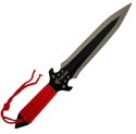 NÓŻ RZUTKA NOŻE DO RZUCANIA POKROWIEC ZESTAW 3SZT 25CM