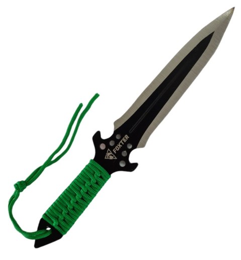 NÓŻ RZUTKA NOŻE DO RZUCANIA POKROWIEC ZESTAW 3SZT 25CM