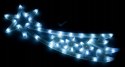 OZDOBA LED KOMETA NA BATERIE GWIAZDA BIAŁY ZIMNY XXL 75CM