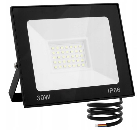 HALOGEN LAMPA NAŚWIETLACZ LED BIAŁY ZIMNY 30W IP66