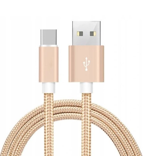 KABEL TYP-C QUICK CHARGE 3.0 SZYBKIE ŁADOWANIE TRANSMISJA 1M
