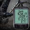 LICZNIK ROWEROWY BEZPRZEWODOWY WODOODPORNY LCD 29 FUNKCJI ROWER