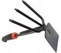 MOTYCZKA MOTYKA Z PAZURKAMI OGRODOWA DZIABKA METAL 28CM