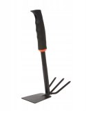 MOTYCZKA MOTYKA Z PAZURKAMI OGRODOWA DZIABKA METAL 28CM