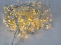 SOPLE 300 GRUBE ZEWNĘTRZNE LED LAMPKI BIAŁY CIEPŁY FLASH 12M