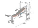 Ławeczka do ćwiczeń pod sztangę Neo-Sport NS-201