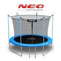 Trampolina ogrodowa 10ft/312cm z siatką wewnętrzną i drabinką Neo-Sport
