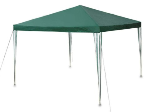 Pawilon ogrodowy 3 scianki 3 x 3m zielony Plonos