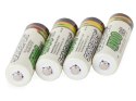 4szt. Bateria akumulatorki aa r6 4700mah paluszki