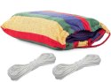 Hamak dwuosobowy ogrodowy xxl duży bujak 200x150