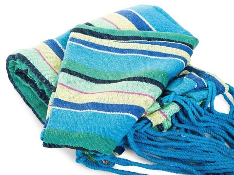 Hamak dwuosobowy ogrodowy xxl duży bujak 200x150