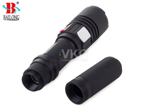 BAILONG LATARKA WOJSKOWA LED CREE USB XM-L3-U3 W557