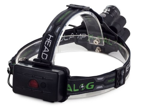 Bailong latarka czołowa 5x led + cob cree xm-l t6