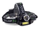 Bailong latarka czołowa 5x led + cob cree xm-l t6