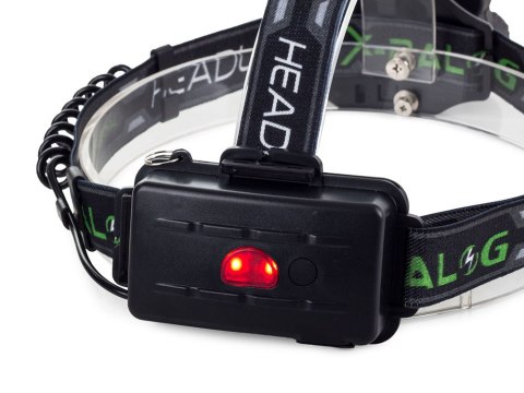 Bailong latarka czołowa 5x led + cob cree xm-l t6