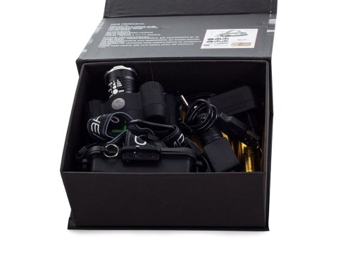 Bailong latarka czołowa 5x led + cob cree xm-l t6