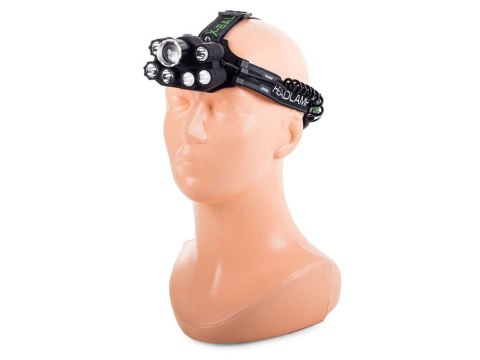 Bailong latarka czołowa 7 x led uv cree xm-l t6
