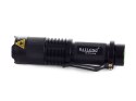 Bailong latarka taktyczna LED CREE zoom XM-L T6