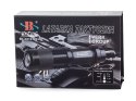 Bailong latarka taktyczna LED CREE zoom XM-L T6