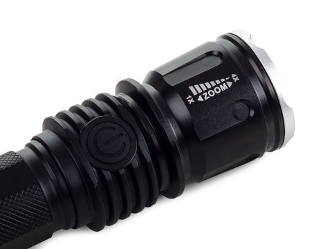 Bailong latarka taktyczna LED CREE zoom XM-L3-U3