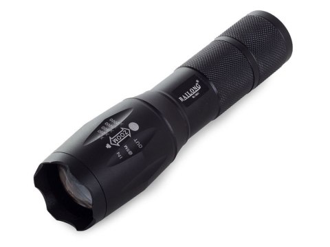Bailong latarka taktyczna led cree zoom xm-l t6