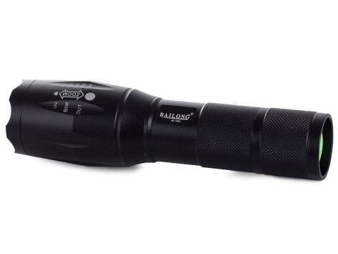 Bailong latarka taktyczna led cree zoom xm-l t6