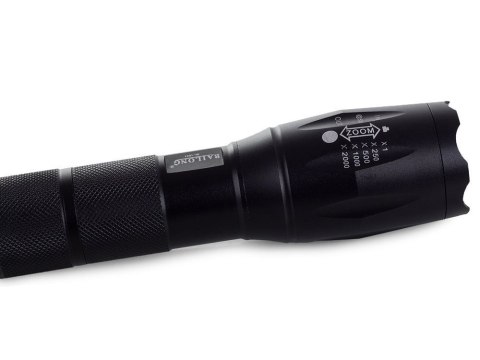 Bailong latarka taktyczna led cree zoom xm-l t6