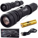 Bailong latarka taktyczna usb led cree xm-l t6