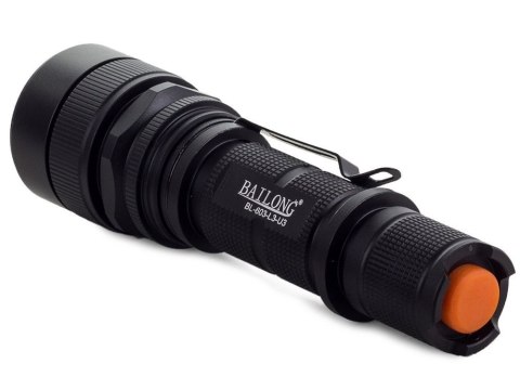 Bailong latarka taktyczna usb led cree xm-l t6