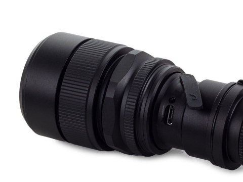 Bailong latarka taktyczna usb led cree xm-l t6