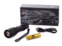 Bailong latarka taktyczna usb led cree xm-l t6