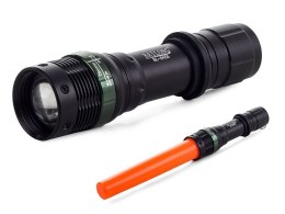 Bailong latarka taktyczna zoom dioda CREE XML-T6