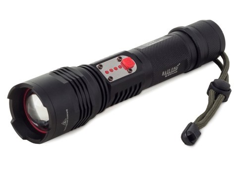 Bailong latarka wojskowa cree led usb XM-L T6