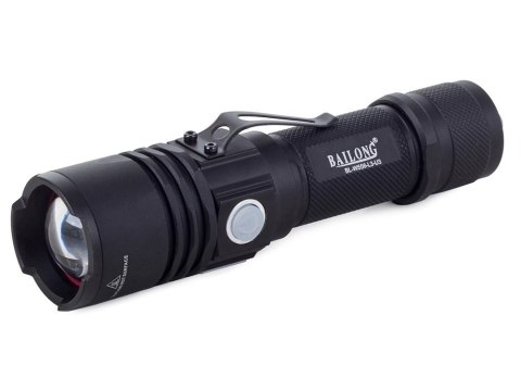 Bailong latarka wojskowa cree usb xm-l t6 w556