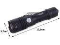 Bailong latarka wojskowa cree usb xm-l t6 w556