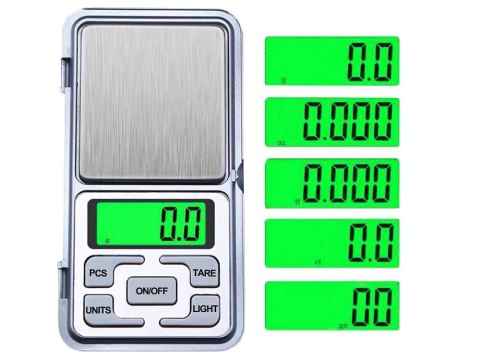 Elektroniczna waga jubilerska 500g 0,1g lcd