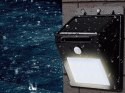 Lampa solarna z czujnikiem ruchu zmierzchu 20 led