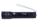 Latarka taktyczna Bailong zoom CREE XP-E Q5 UV LED