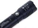 Latarka taktyczna Bailong zoom CREE XP-E Q5 UV LED