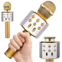 Mikrofon bezprzewodowy bluetooth głośnik radio fm