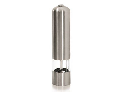 Młynek elektryczny do pieprzu inox