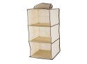 ORGANIZER DO SZAFY WISZĄCA PÓŁKA Z 3 PÓŁKAMI 60cm
