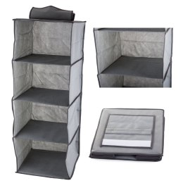ORGANIZER DO SZAFY WISZĄCA PÓŁKA Z 4 PÓŁKAMI 80cm